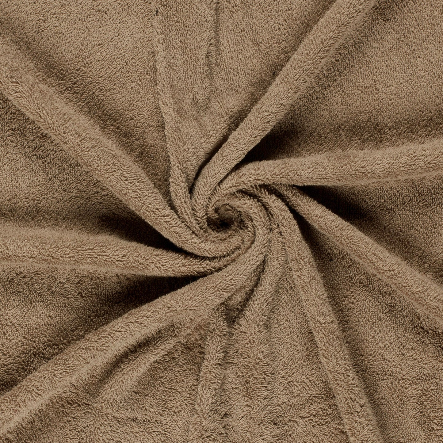 Badstof katoen Taupe