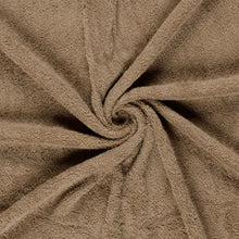 Badstof katoen Taupe