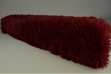 Langharig bont Bordeaux