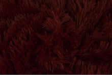 Langharig bont Bordeaux