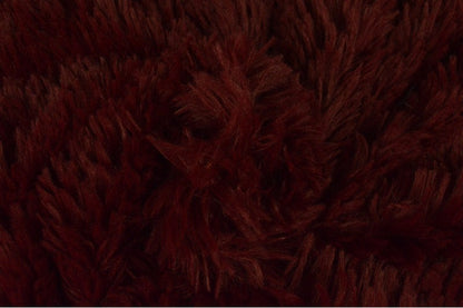 Langharig bont Bordeaux