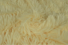 Langharig bont Champagne