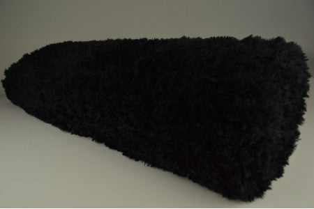 Langharig bont Zwart