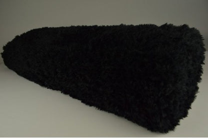 Langharig bont Zwart