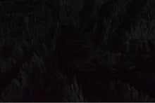 Langharig bont Zwart