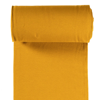 Boordstof fijn Okergeel