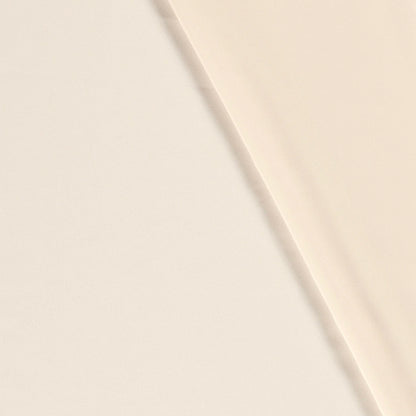 Elfenbeinfarbener Crêpe Georgette