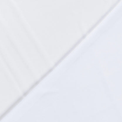 Weißer Crêpe-Georgette