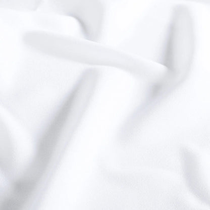Weißer Crêpe-Georgette