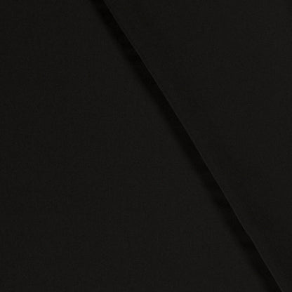 Schwarzer Crêpe-Georgette