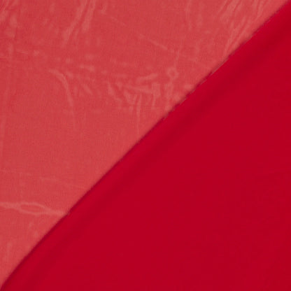 Chiffon fabric Red