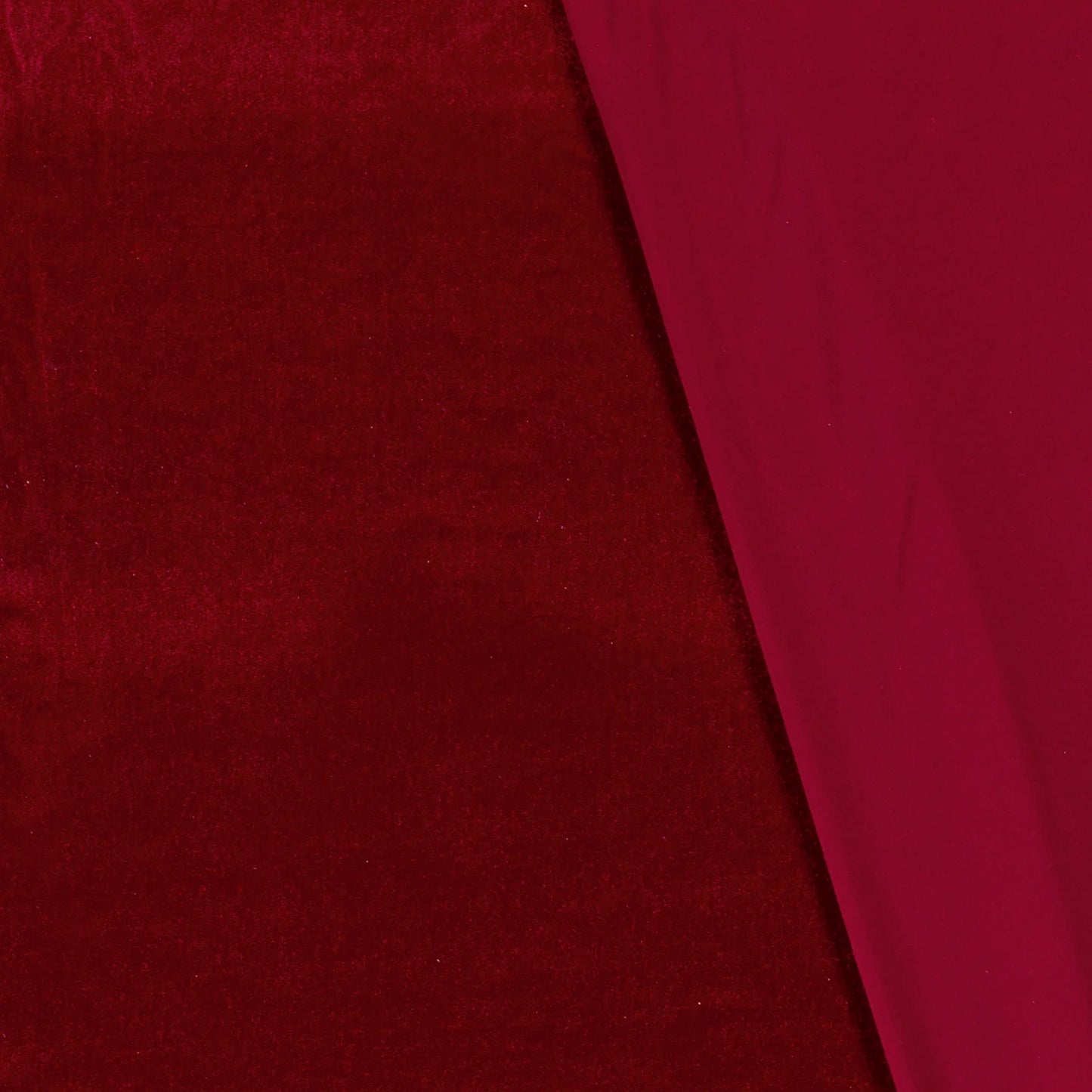 Fluweel stretch Rood