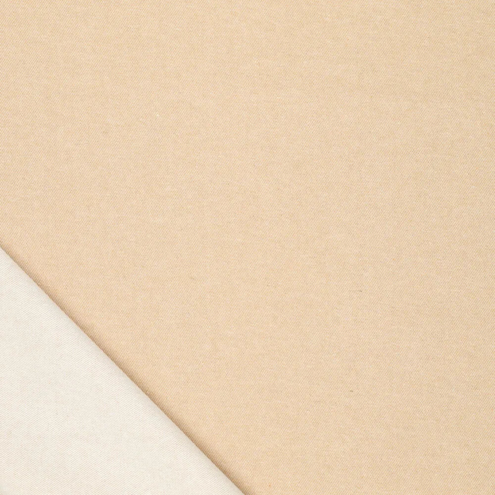 Denim stof 8oz Beige