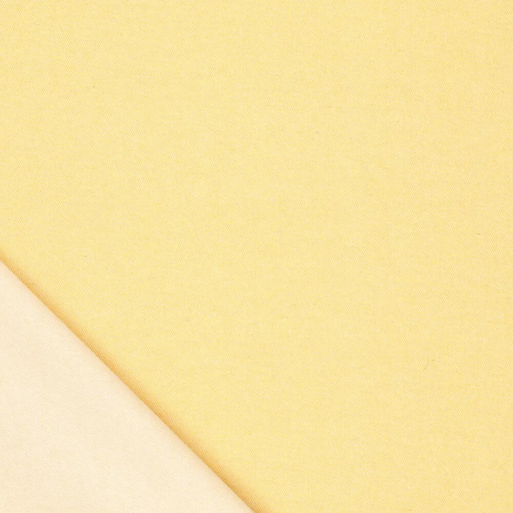 Denim stof 8oz Geel