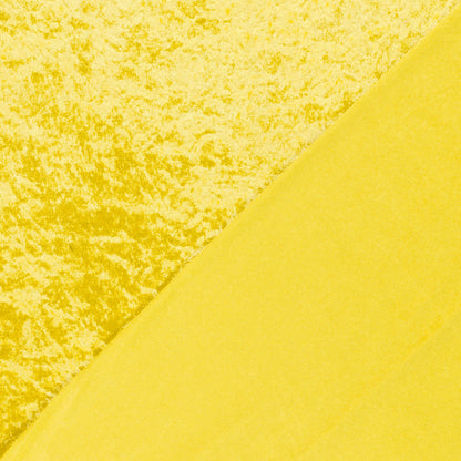 Velours de Panne geel