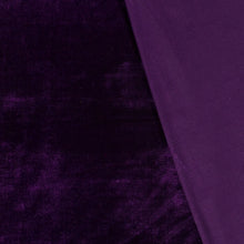 Fluweel stretch Paars