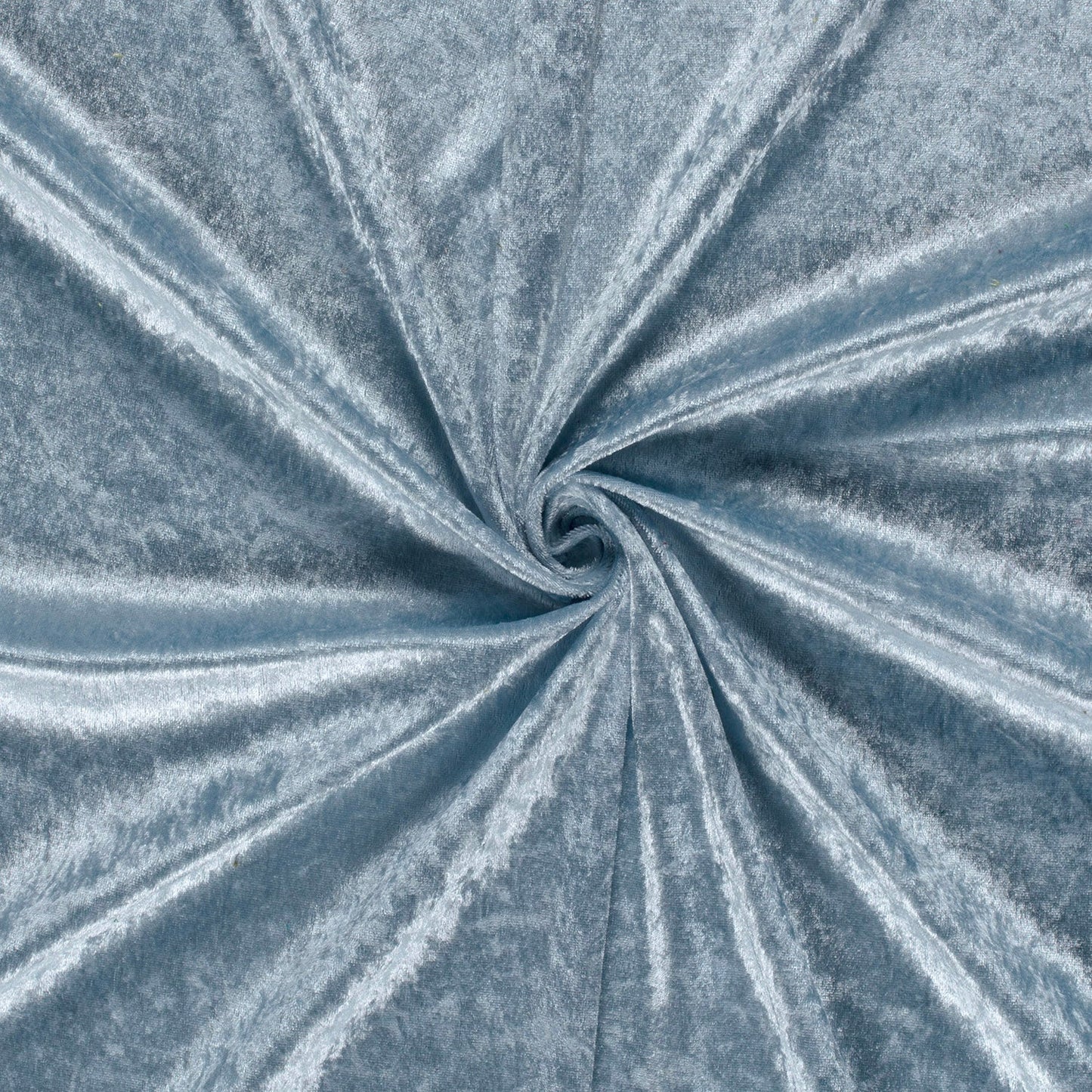Velours de Panne ijsblauw