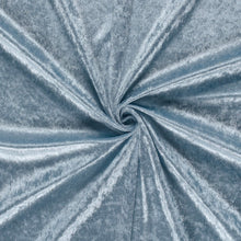 Velours de Panne ijsblauw