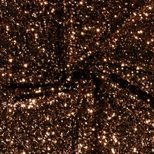 Fluweel Paillettenstof brons