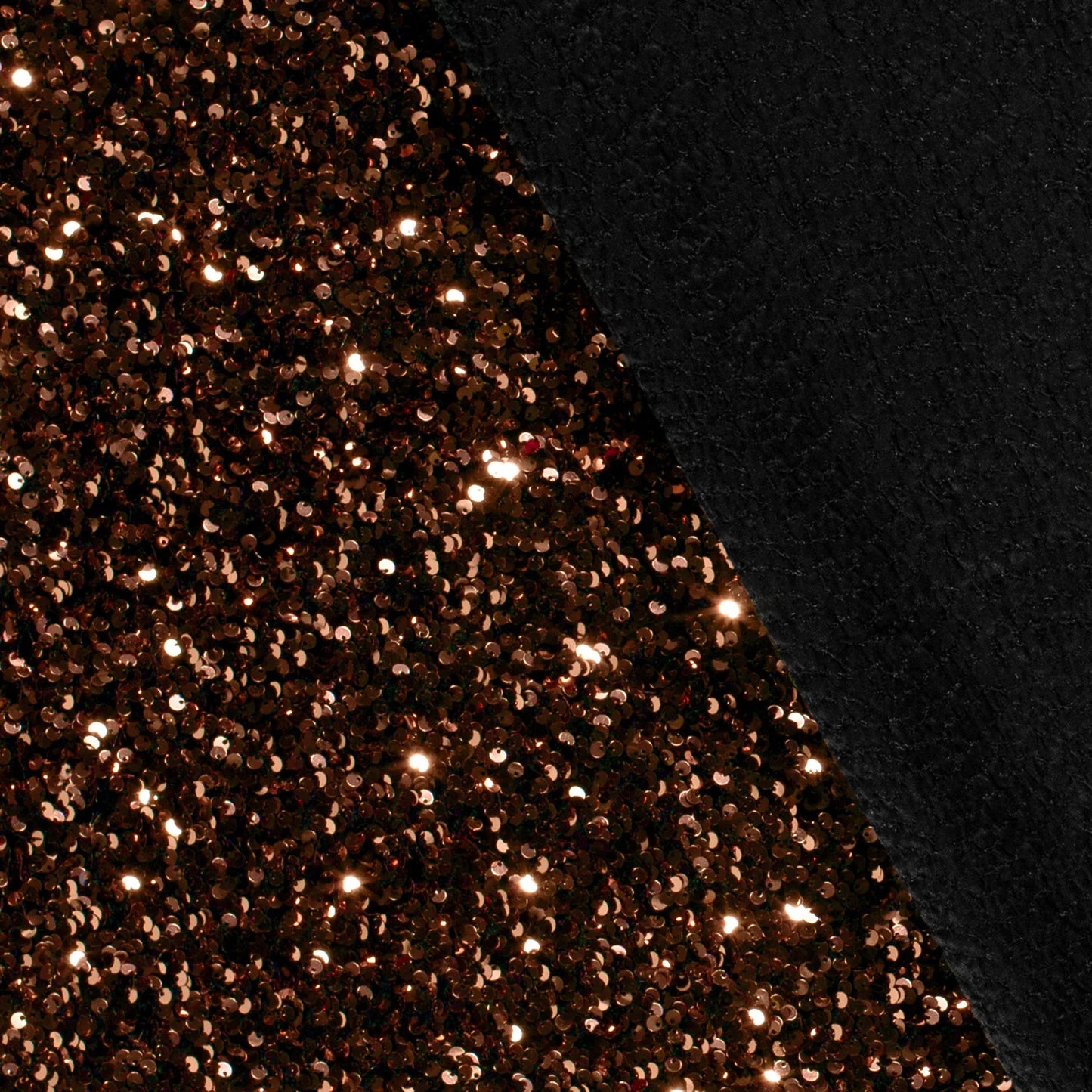 Fluweel Paillettenstof brons