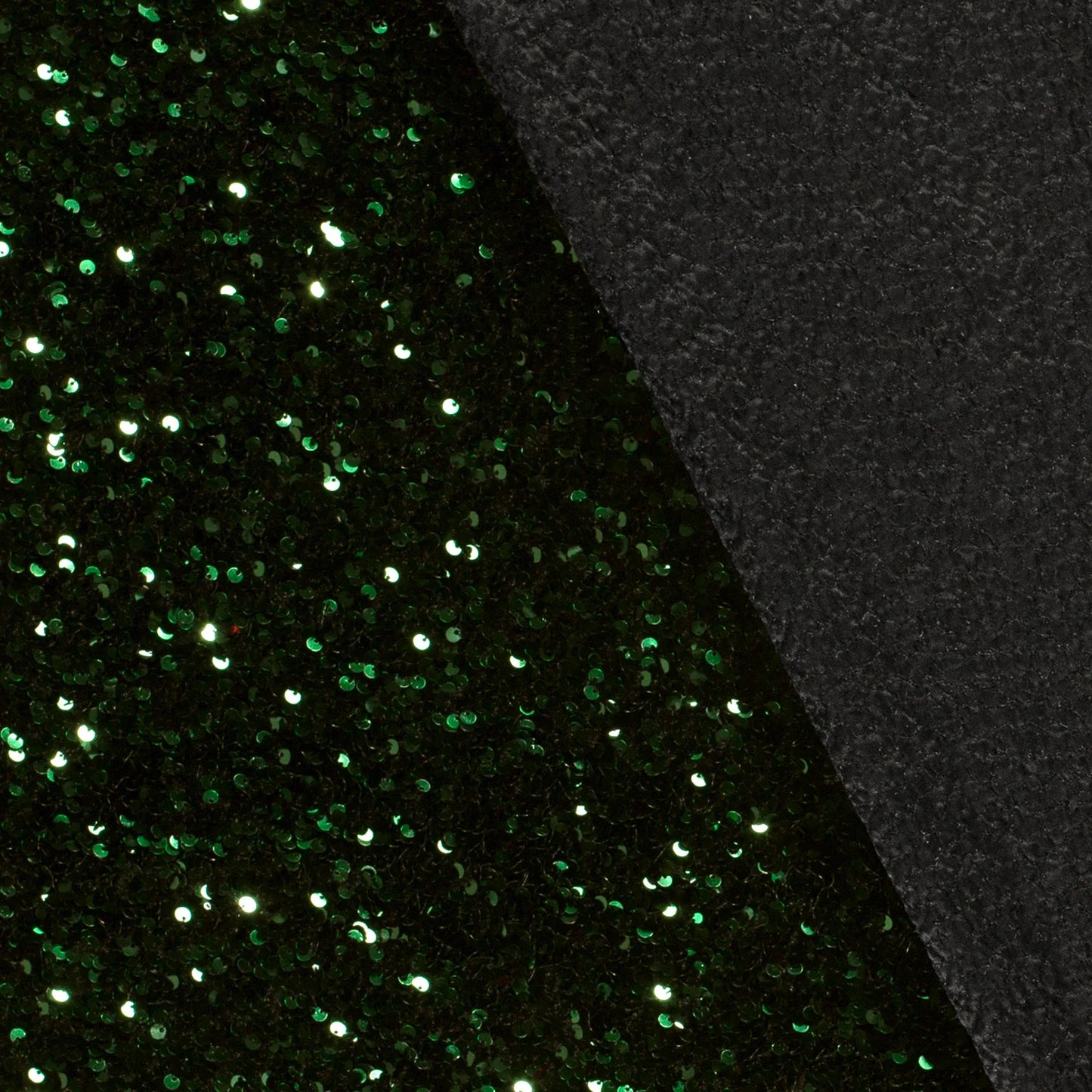 Fluweel Paillettenstof groen