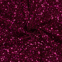 Fluweel Paillettenstof fuchsia
