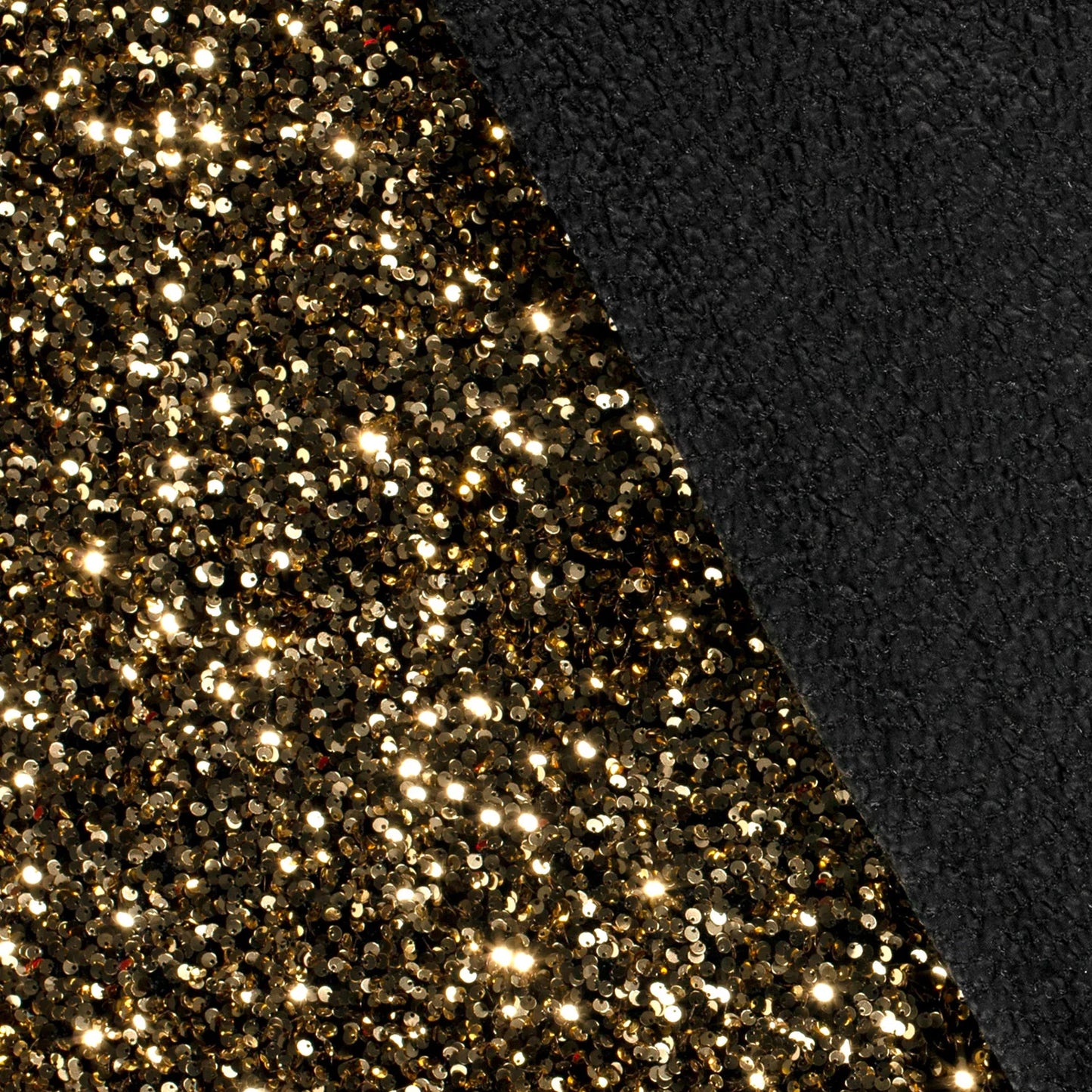 Fluweel Paillettenstof goud