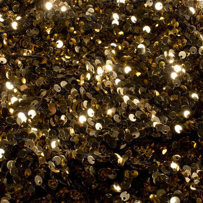 Fluweel Paillettenstof goud