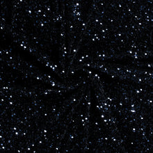 Fluweel Paillettenstof navy