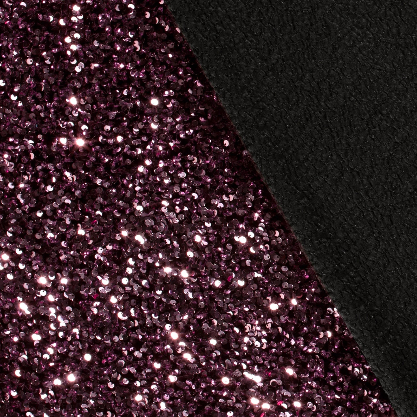 Fluweel Paillettenstof oudroze