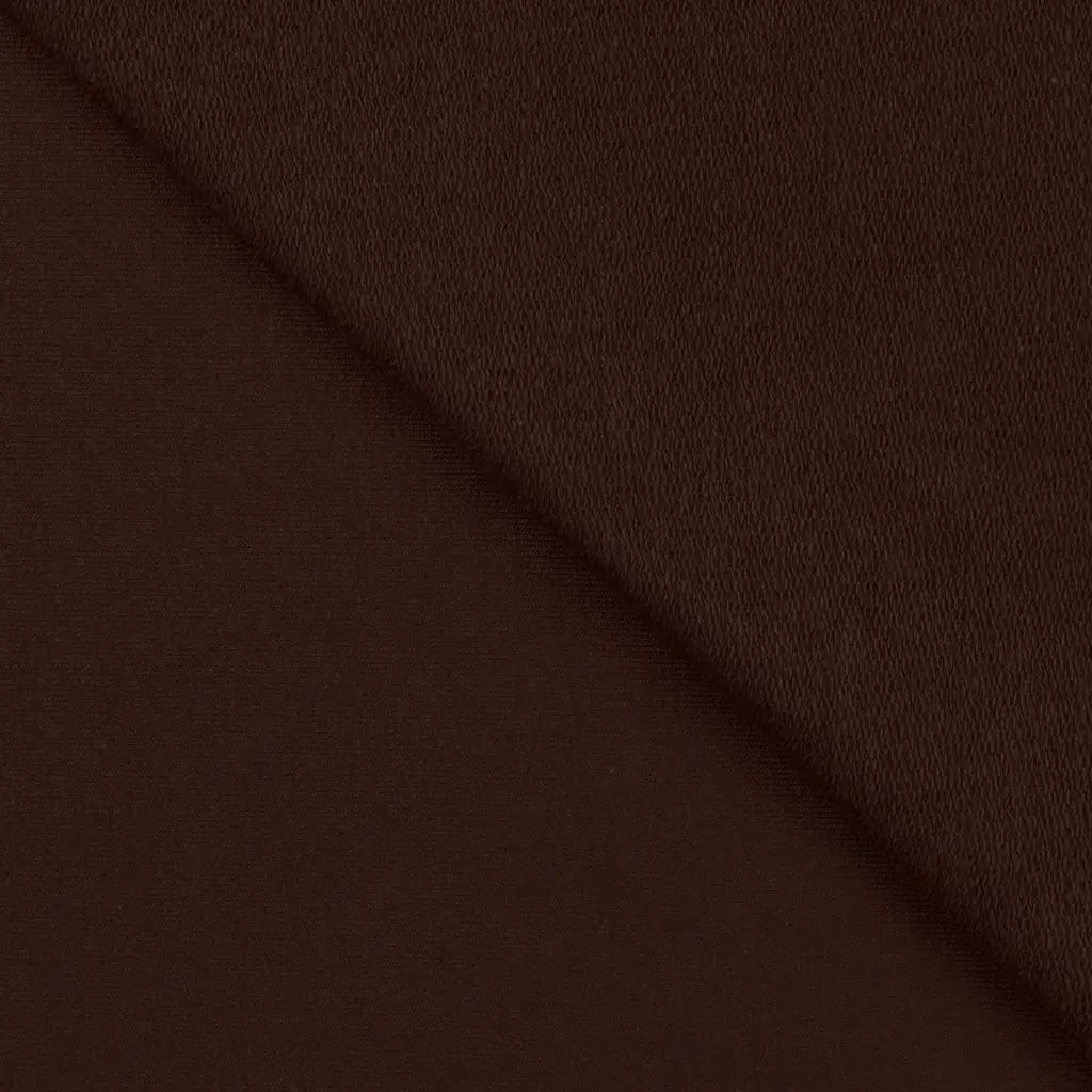 French terry Donkerbruin
