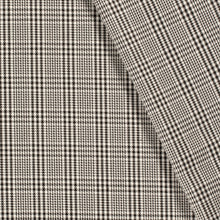 Gabardine Ruiten stof Zwart