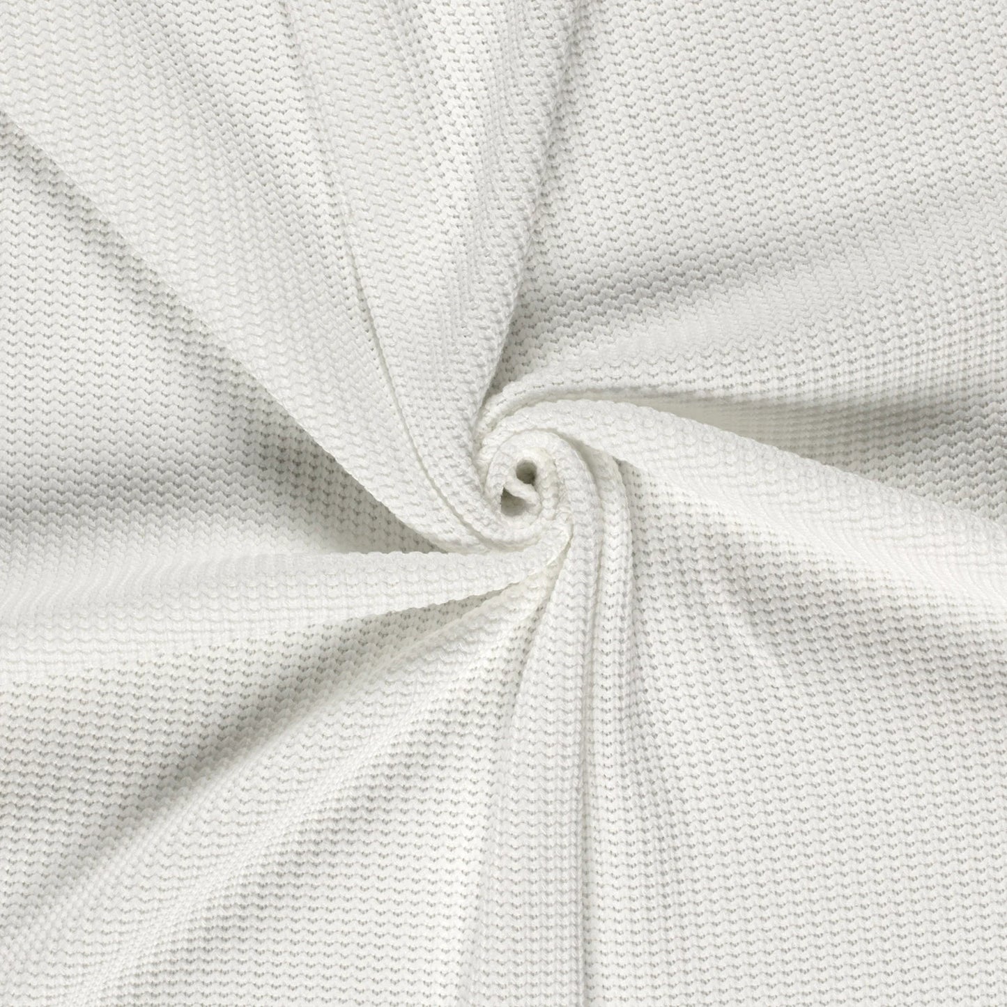 Kabelstof gebreid Ecru