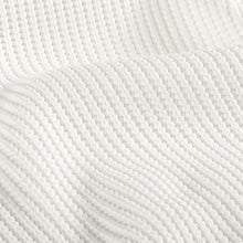 Kabelstof gebreid Ecru