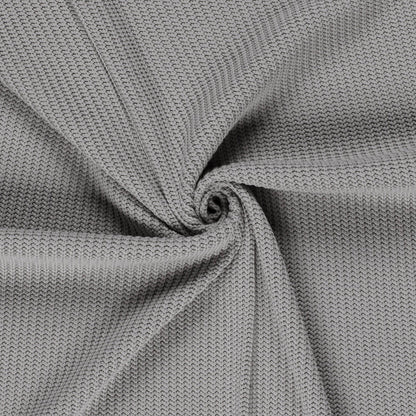 Kabelstof gebreid Lichtgrijs