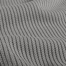 Kabelstof gebreid Lichtgrijs