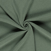 Kabelstof gebreid Oudgroen