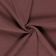 Kabelstof gebreid Oudroze