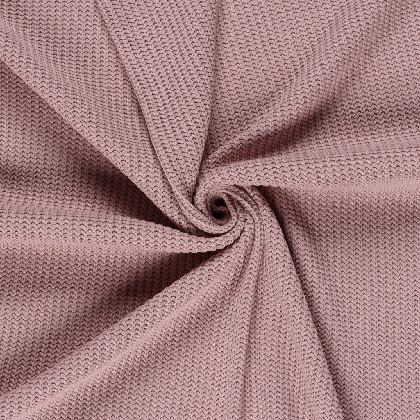 Zopfstrickstoff Rosa
