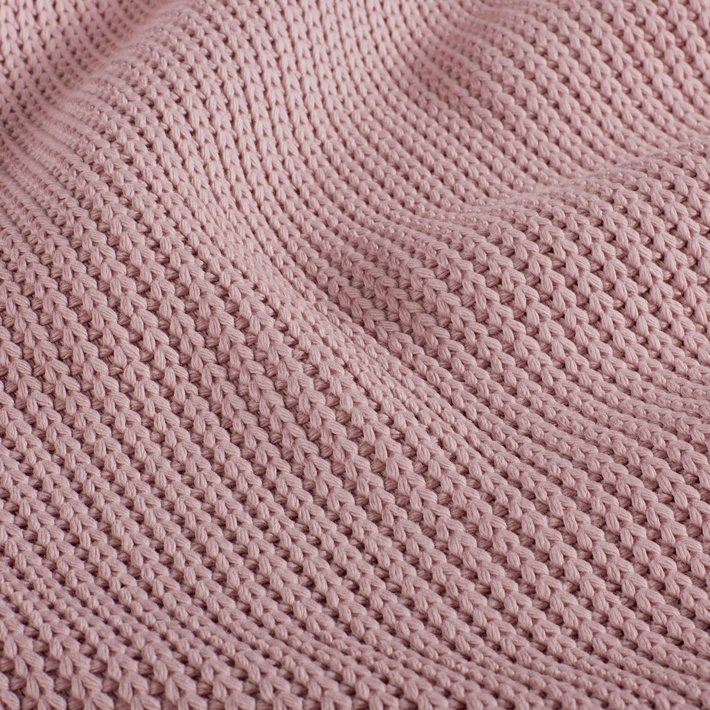 Zopfstrickstoff Rosa