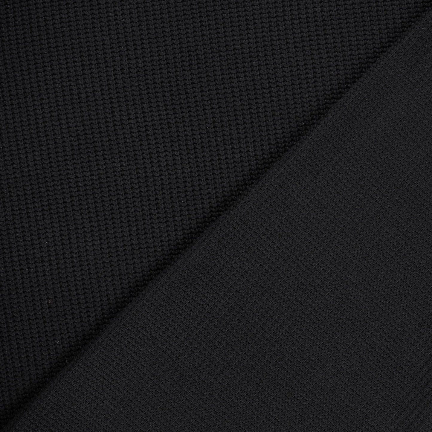 Kabelstof gebreid Zwart