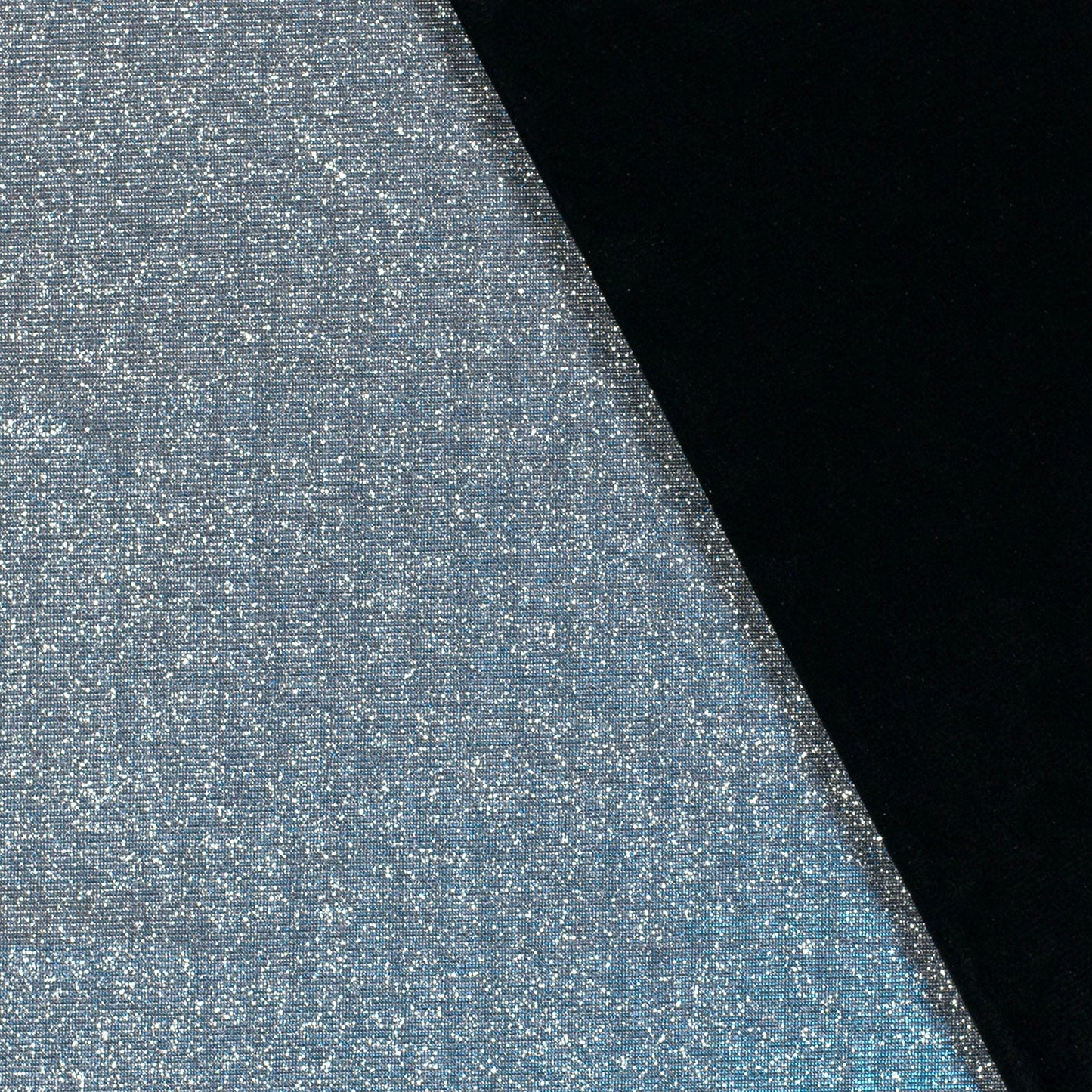 Glitterstof lurex Babyblauw