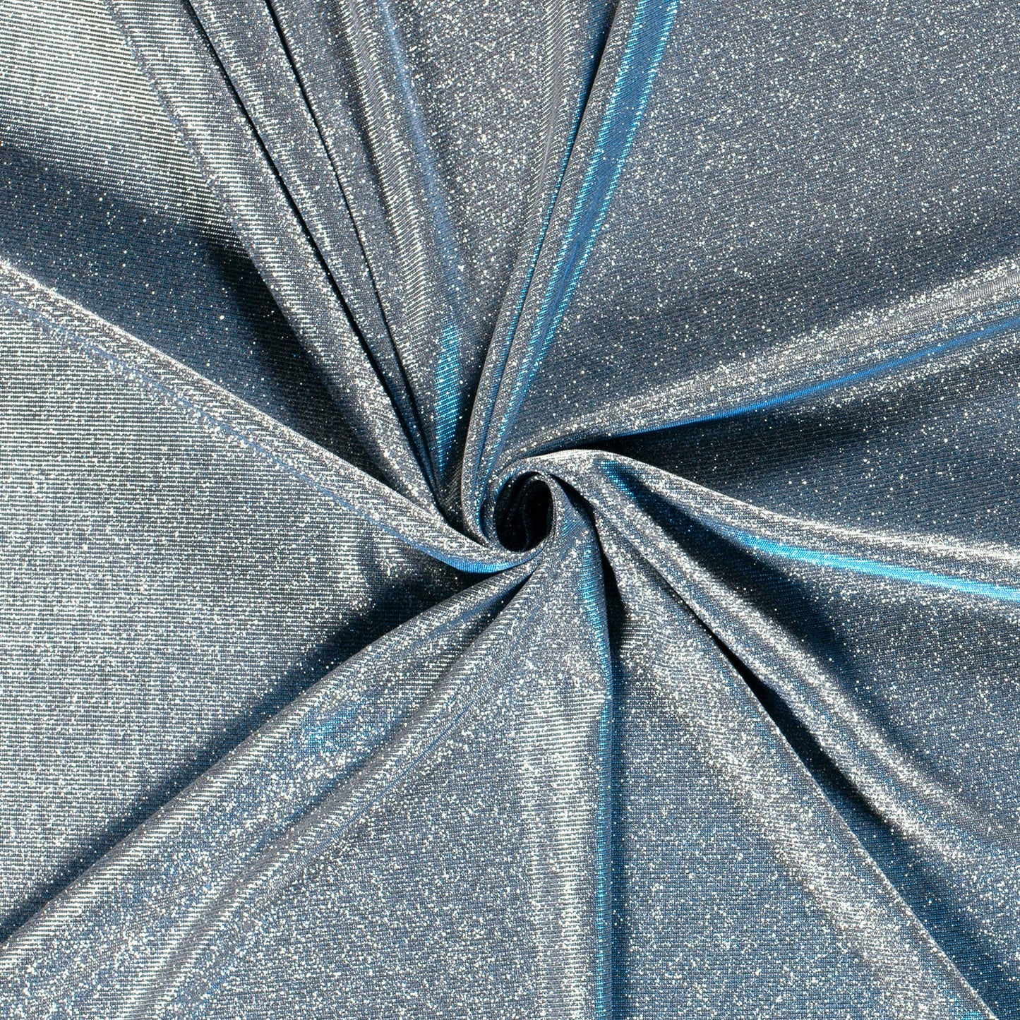 Glitterstof lurex Babyblauw