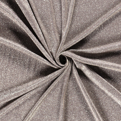 Glitterstof lurex Oudroze