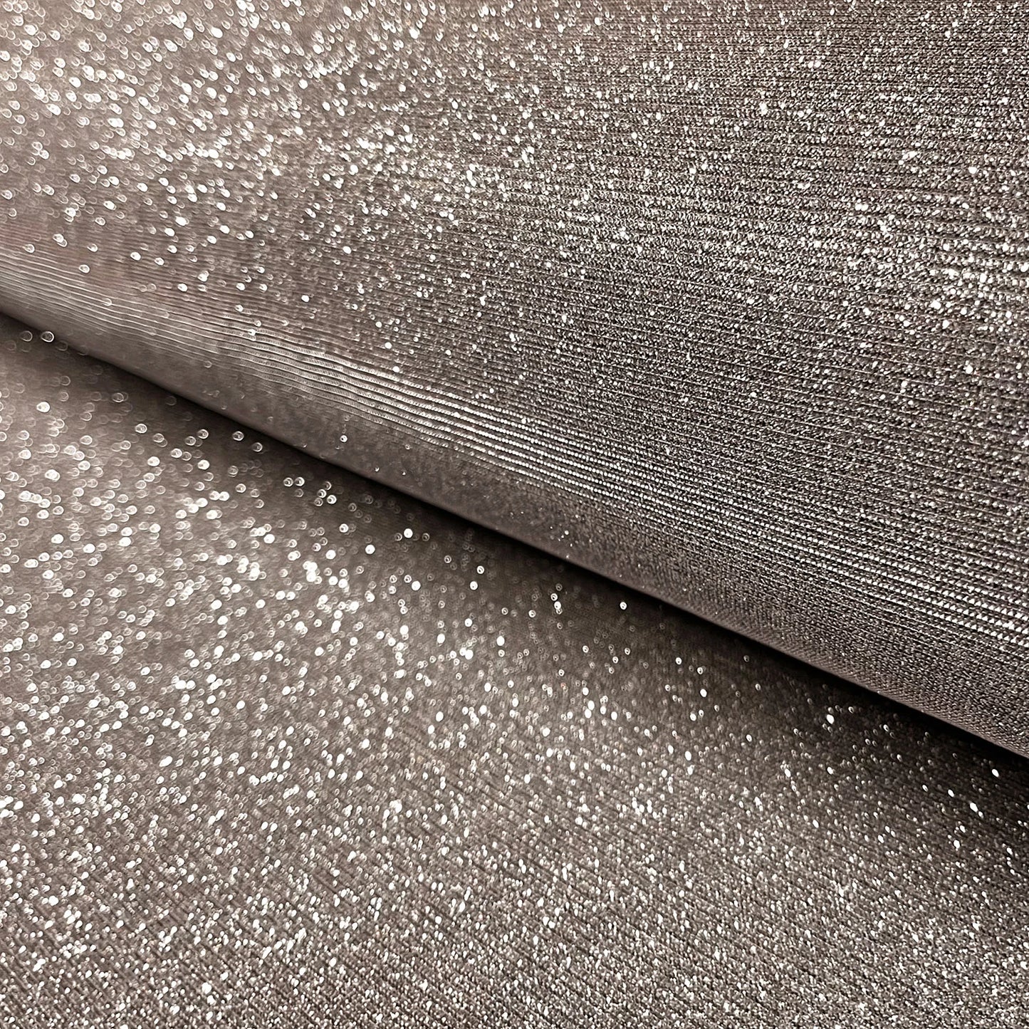 Glitterstof lurex Oudroze
