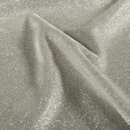 Glitterstof lurex Zilver