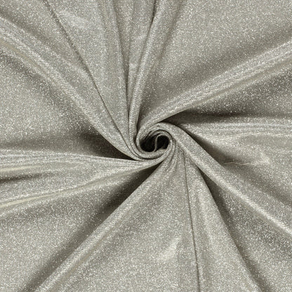 Glitterstof lurex Zilver