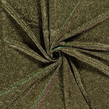 Glitterstof lurex Zwart goud