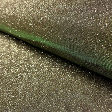 Glitterstof lurex Zwart goud