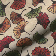Gobelin stof Ginkgo leafs